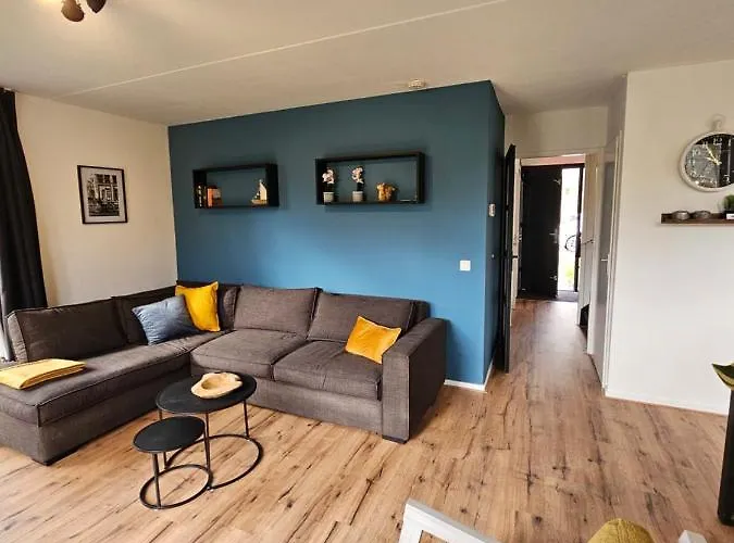 Vakantiehuis 7 Person House With Swing, Firepit, Hammock, Garden, Swimming Lake, Child Friendly, In- And Outside Playground, And Great Coffee *