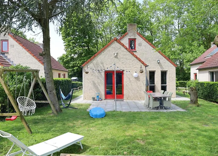 Vakantiehuis 7 Person House With Swing, Firepit, Hammock, Garden, Swimming Lake, Child Friendly, In- And Outside Playground, And Great Coffee