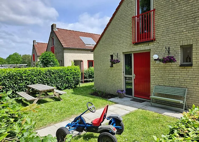 7 Person House With Swing, Firepit, Hammock, Garden, Swimming Lake, Child Friendly, In- And Outside Playground, And Great Coffee