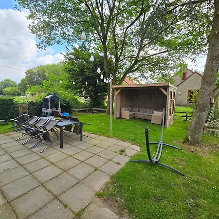 7 Person House With Swing, Firepit, Hammock, Garden, Swimming Lake, Child Friendly, In- And Outside Playground, And Great Coffee *